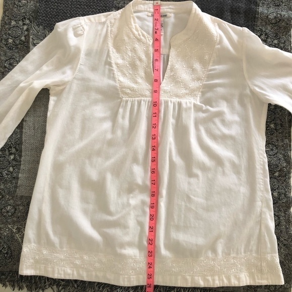 Lucky Brand Embroidered Top~Medium - Picture 7 of 8